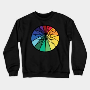 Rainbow Umbrella Crewneck Sweatshirt